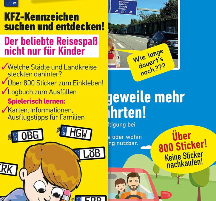 Rezension: Auto-Kennzeichen Sticker-Album