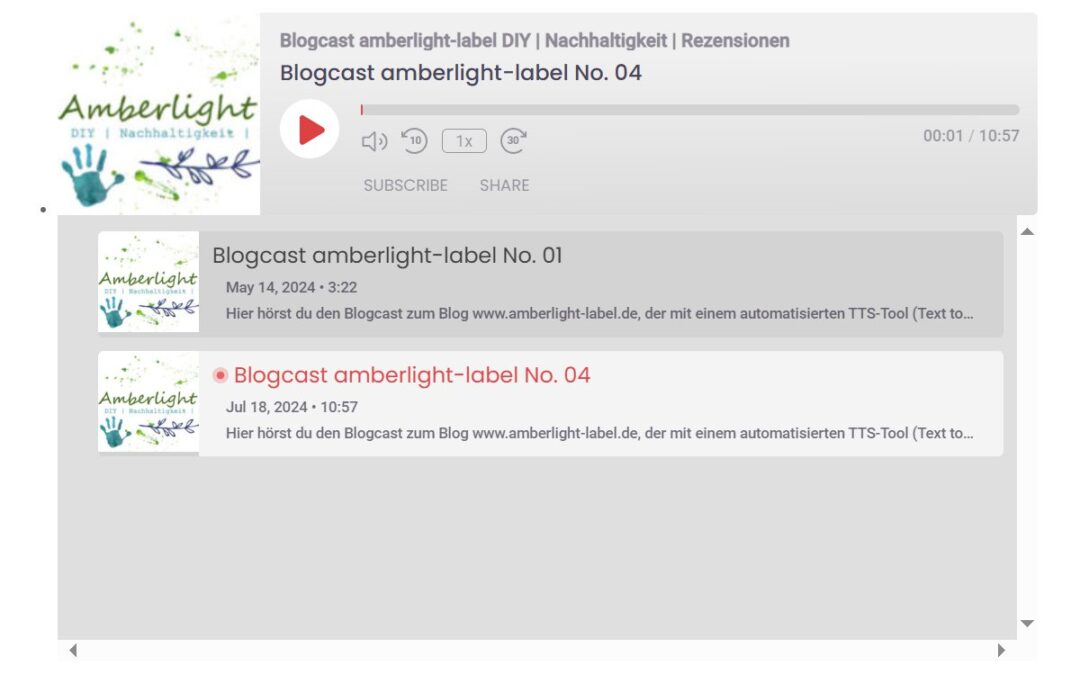 Blogcast amberlight-label No. 10 (11-12)